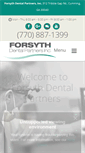 Mobile Screenshot of forsythdentalpartners.com